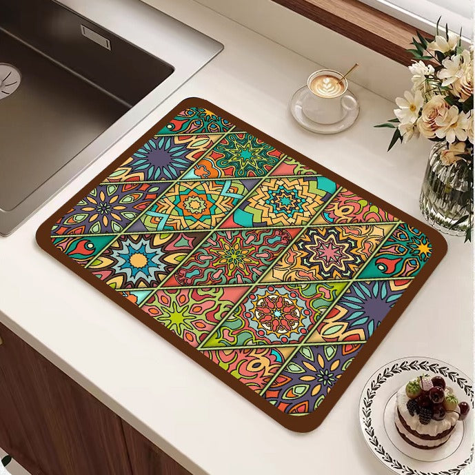 Stylish Decorative Bath Mat Kalsten