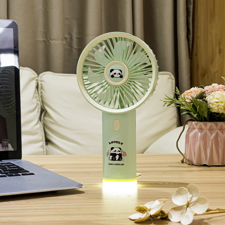 Women Portable Mini Fan with Cute Panda Design Kalsten