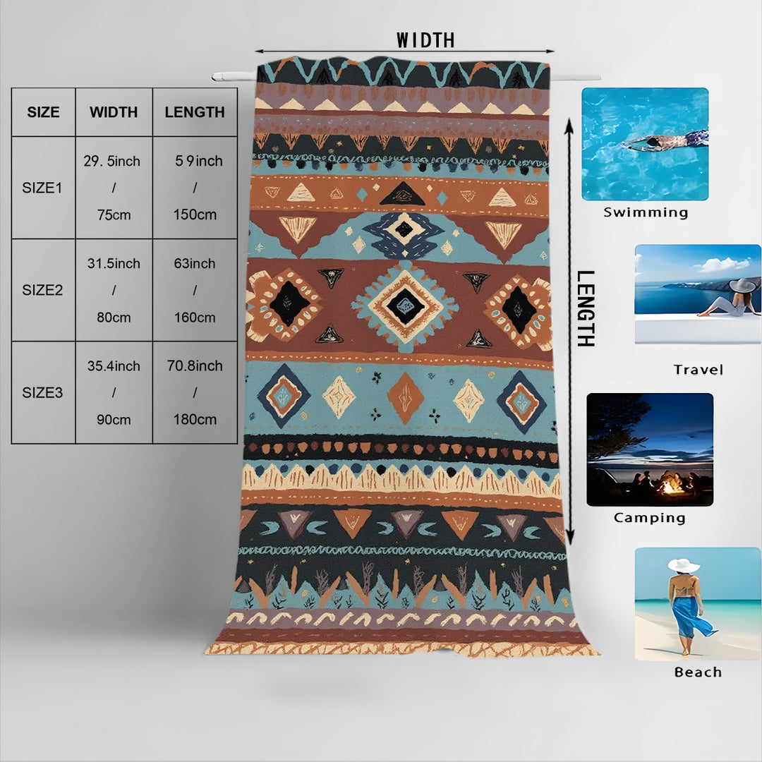 Luxurious Oversized Beach Towel Kalsten