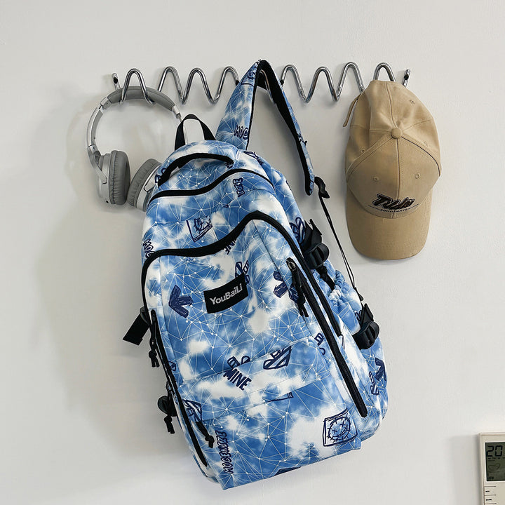 Trendy Patterned Backpack Kalsten