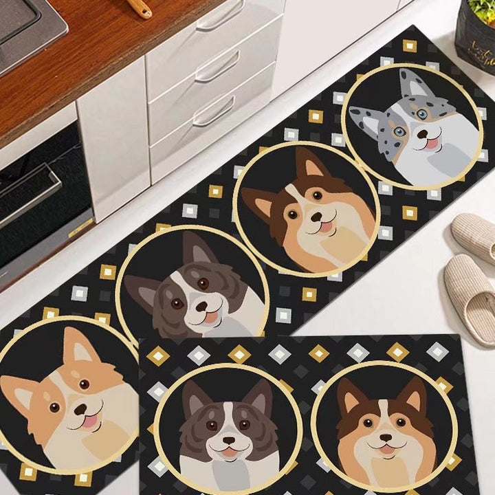 Cat-Themed Kitchen Mat Kalsten