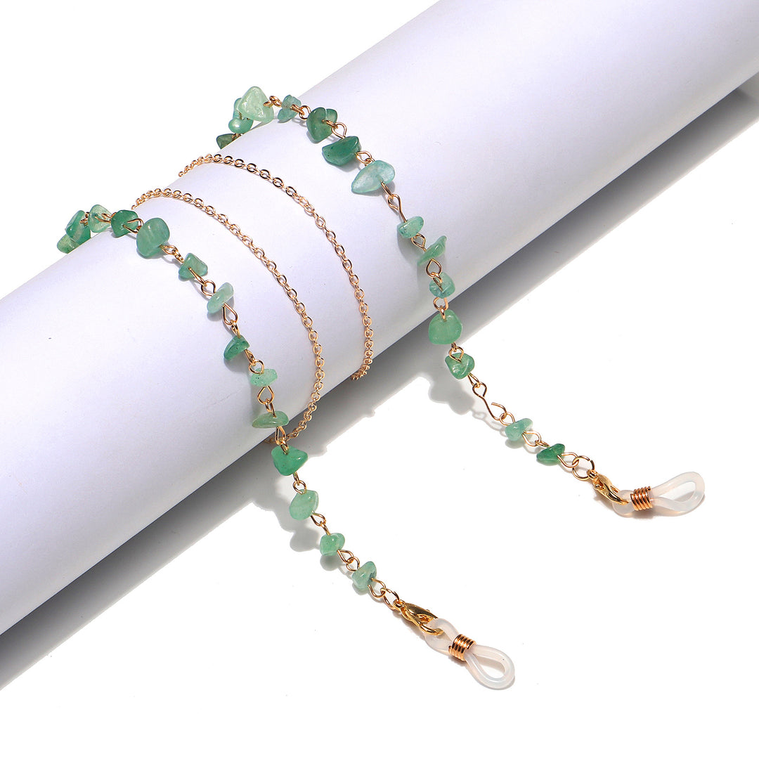 Natural Stone Beaded Eyewear Chain Kalsten