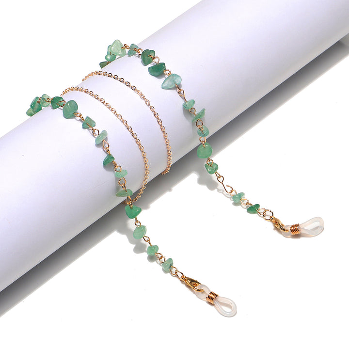 Natural Stone Beaded Eyewear Chain Kalsten