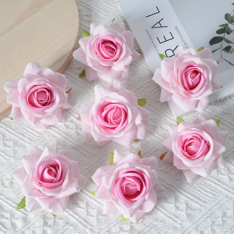 Elegant Fabric Rose Hair Clip