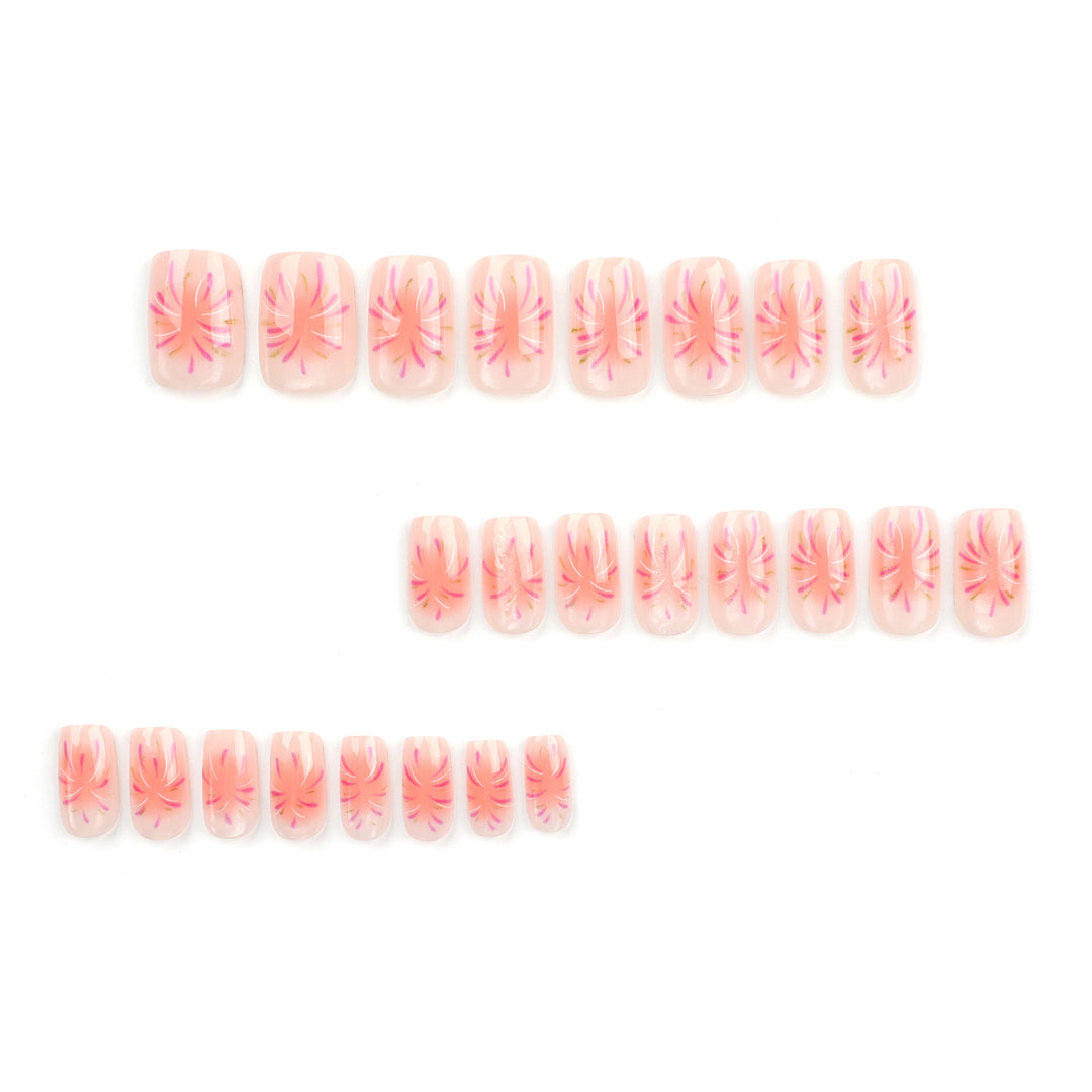 Artificial nail art with sparkling accents and special design Kalsten