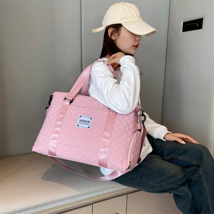 Quilted Travel Duffle Bag Kalsten