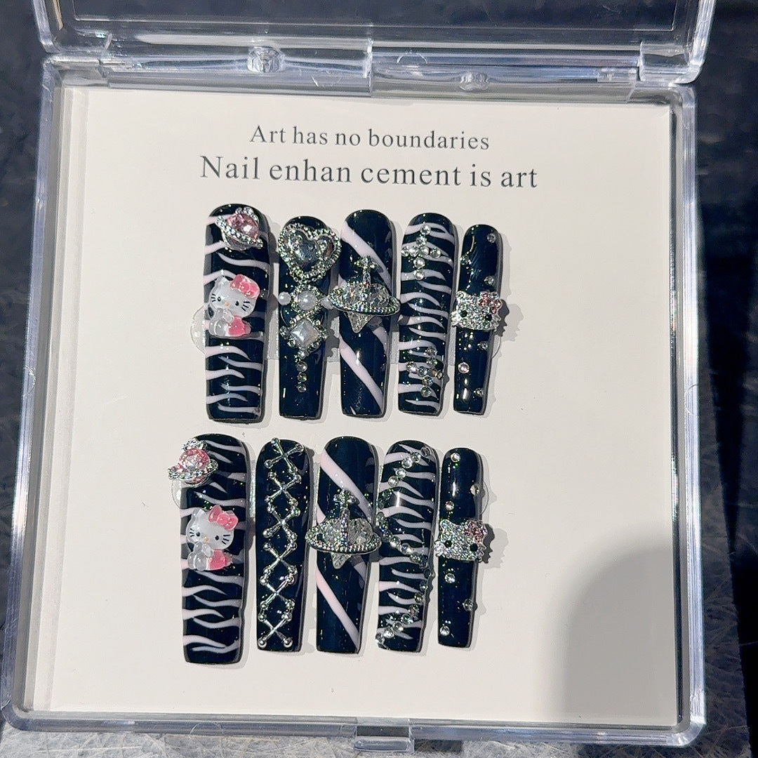 Decorative 3D Press-On Nail Tips
