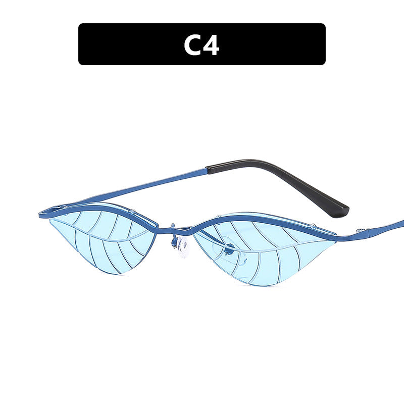 Women Cat-Eye Sunglasses with innovative leaf design Kalsten