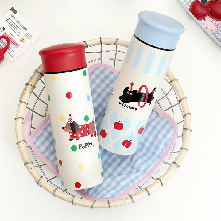 Women's coffee thermos in playful design Kalsten