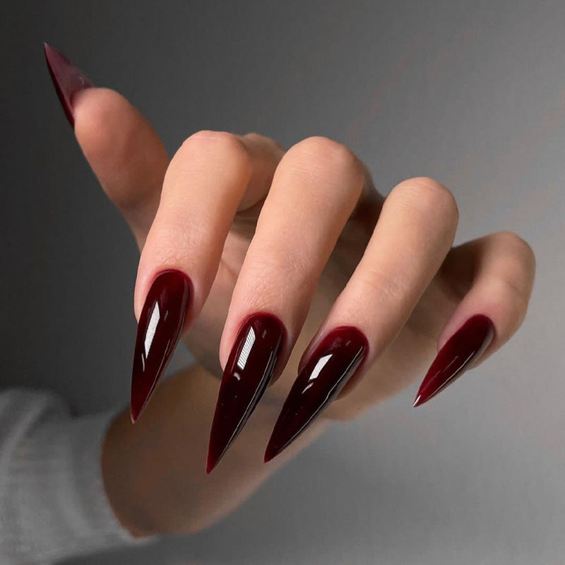 Artificial nails with pointed shapes Kalsten