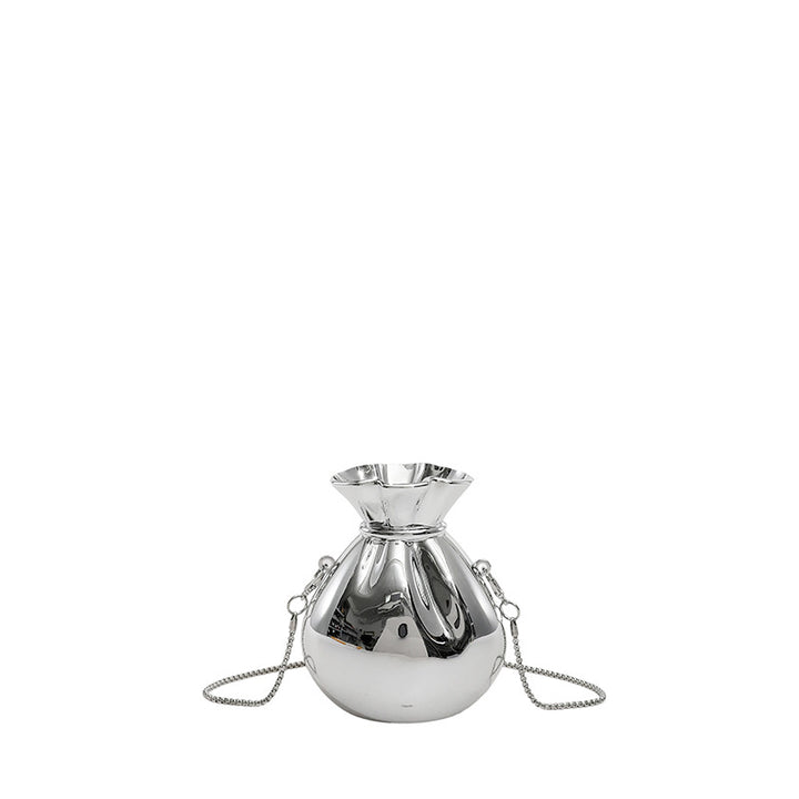 Elegant Metallic Evening Bag