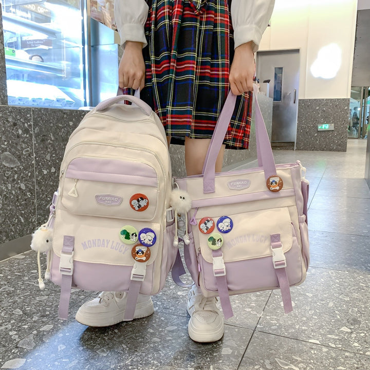 Playful Graphic Backpack Kalsten
