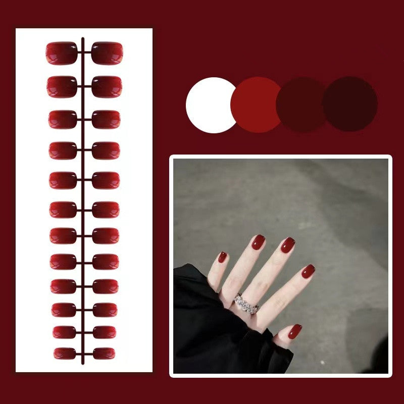 Natural Glossy Press-On Nail Tips