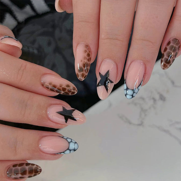 Elegant Heart-Designed Press-On Nail Tips Kalsten