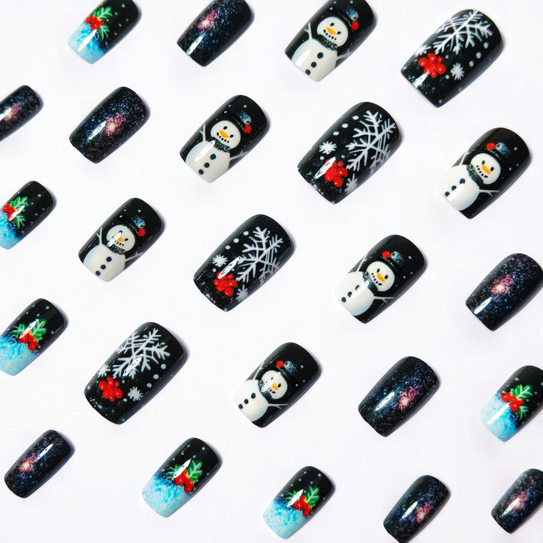 Festive Holiday Nail Art Set Kalsten