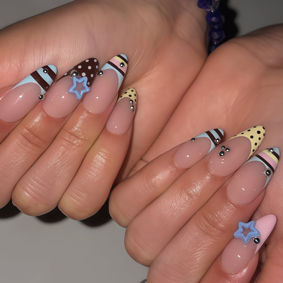 Creative Decorative Press-On Nail Art Set Kalsten