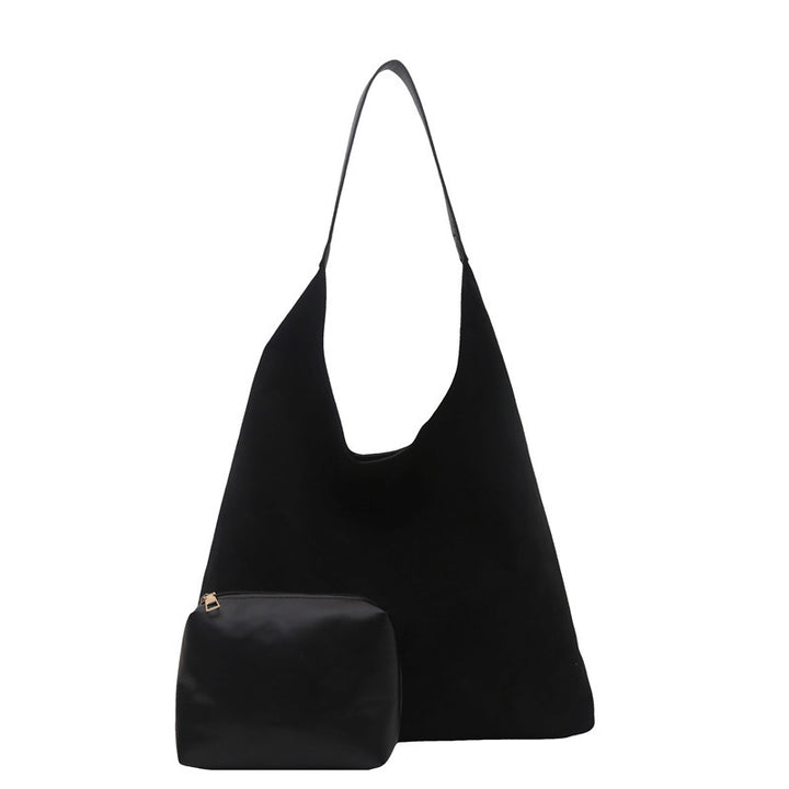 Suede Slouchy Hobo Bag Kalsten