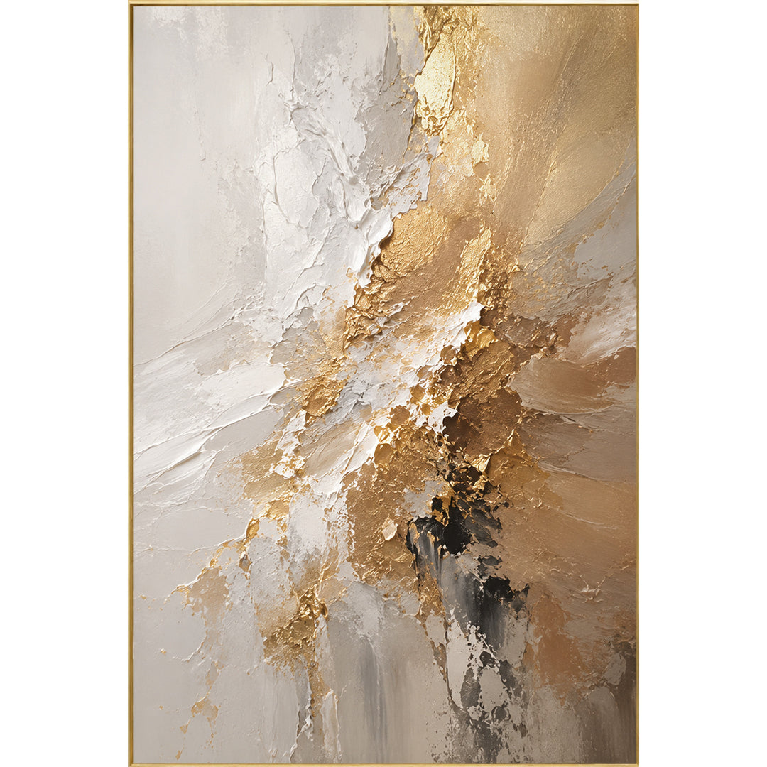 Modern Abstract Textured Canvas Art