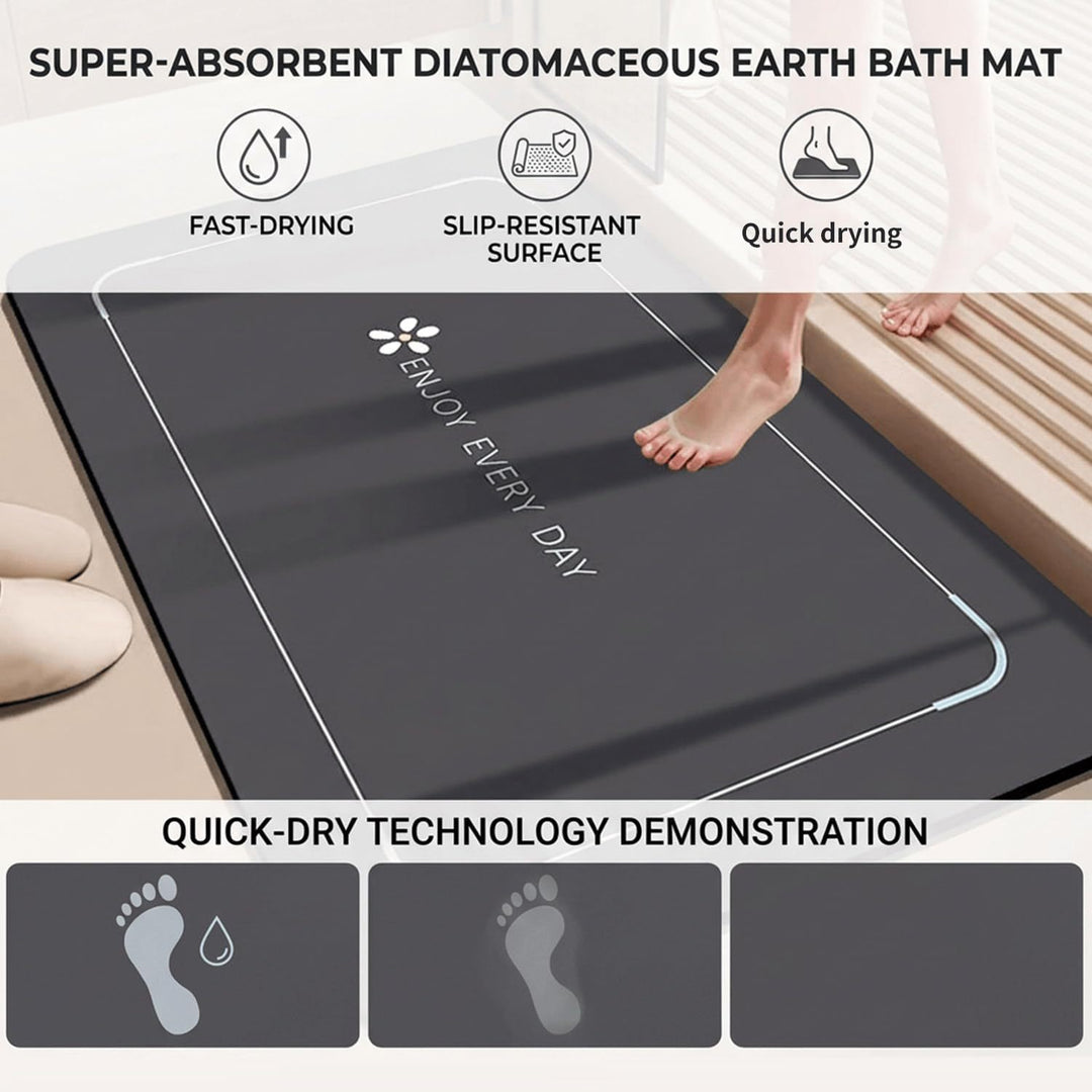 Non-Slip Comfort Bath Mat Kalsten