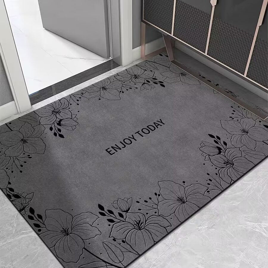 Decorative Motivational Area Rug Kalsten