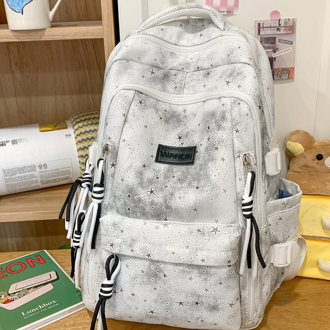 Stylish Star-Patterned Backpack Kalsten 1791205965