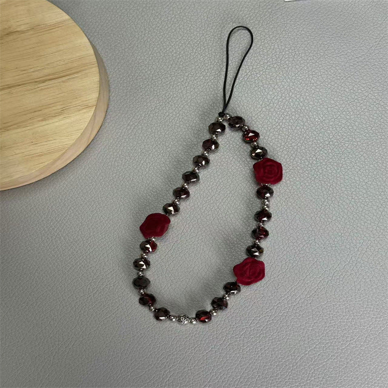 Elegant Floral Beaded Necklace Kalsten