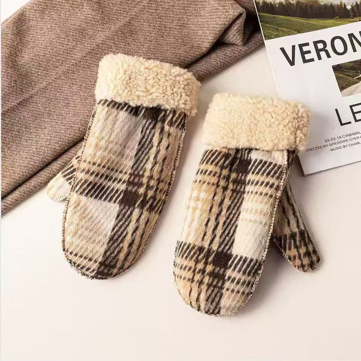 Plush Lined Thermal Mittens Kalsten