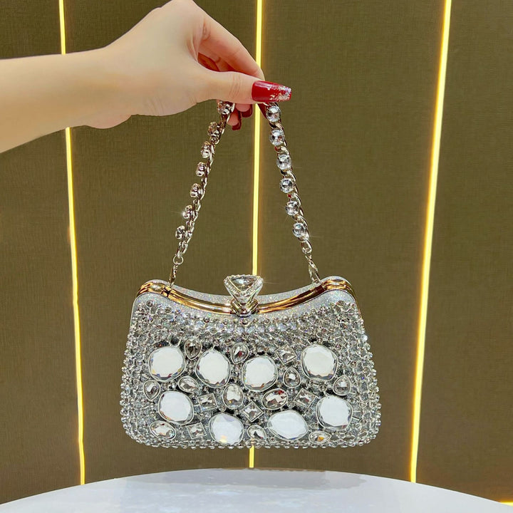 Opulent Bejeweled Evening Clutch