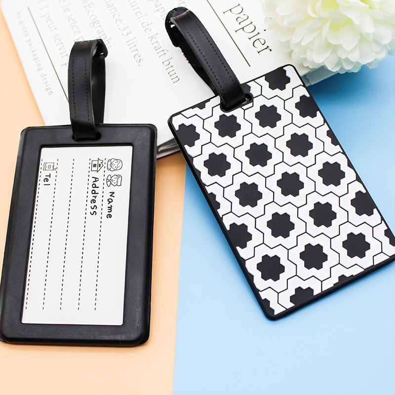 Women's Luggage Tag in Modern Geometric Design Kalsten