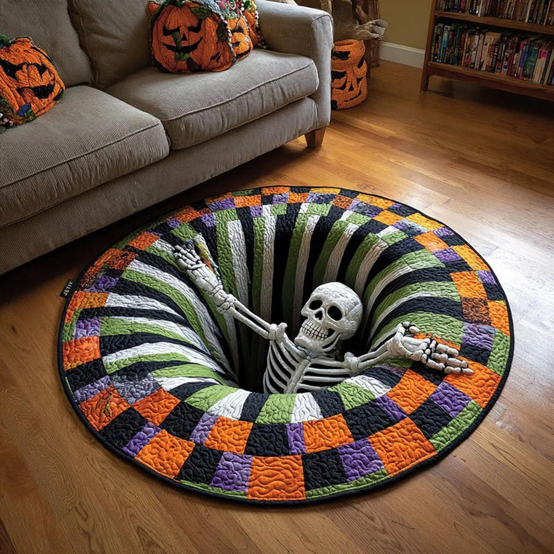 Halloween 3D Optical Illusion Area Mat