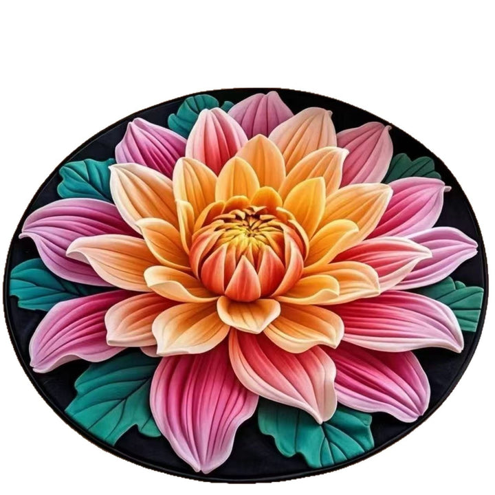 Plush Sunflower Decorative Area Rug Kalsten