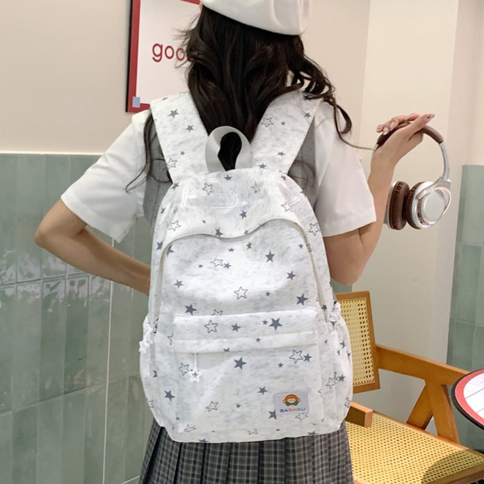 Casual Star-Printed Backpack Kalsten 1791205373