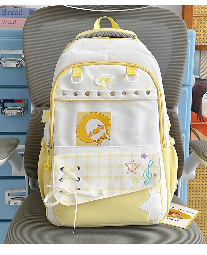 Girls' Themed Design School Backpack