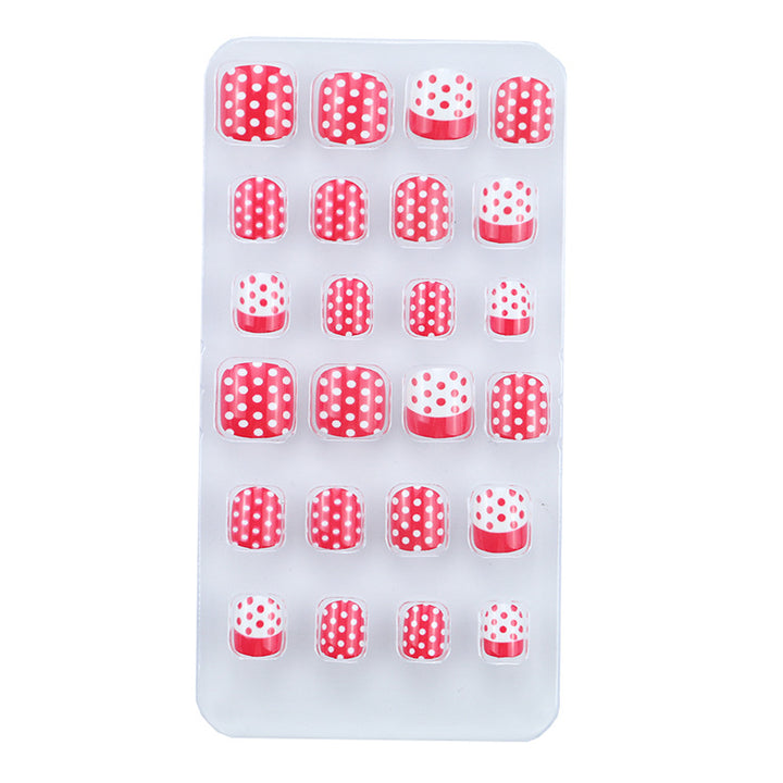 Playful Cartoon Animal Press-On Nail Set Kalsten