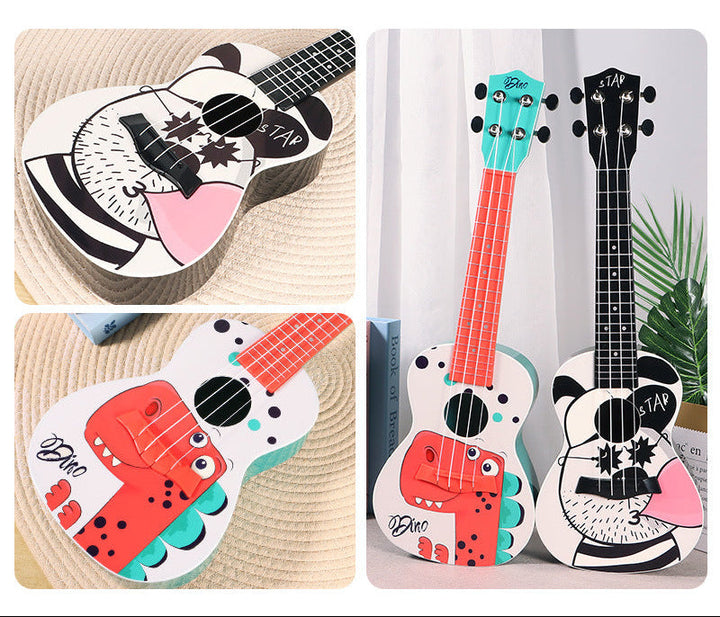 Mini Dinosaur-Themed Ukulele Kalsten