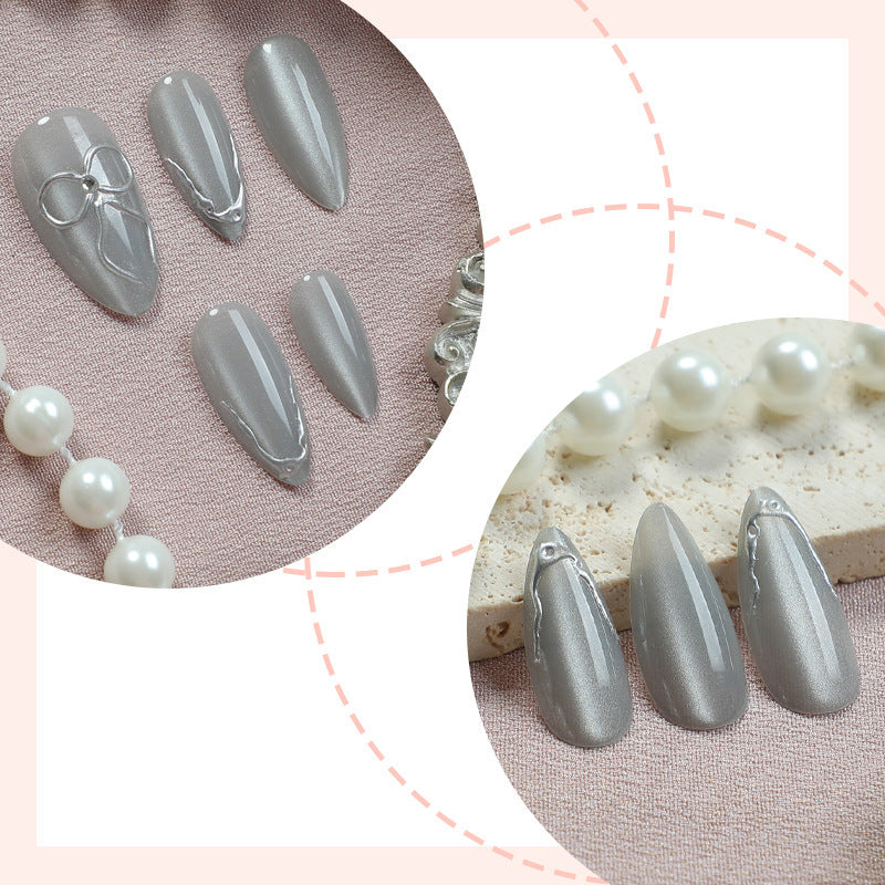 Elegant Stiletto Press-On Nail Art Kalsten