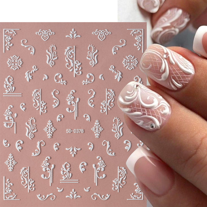 Elegant Nail Art Stamping Plate