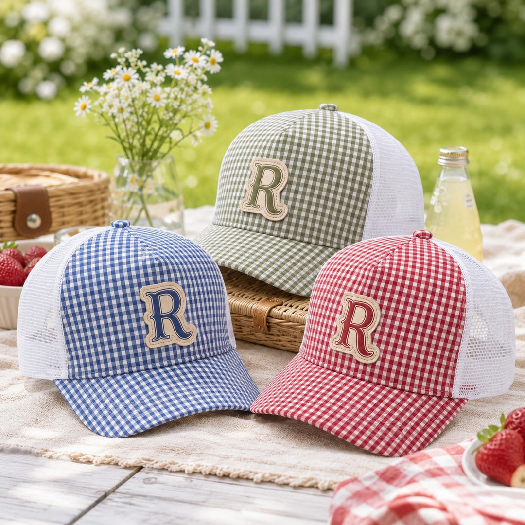 Women’s Casual Checkered Cap Brehn
