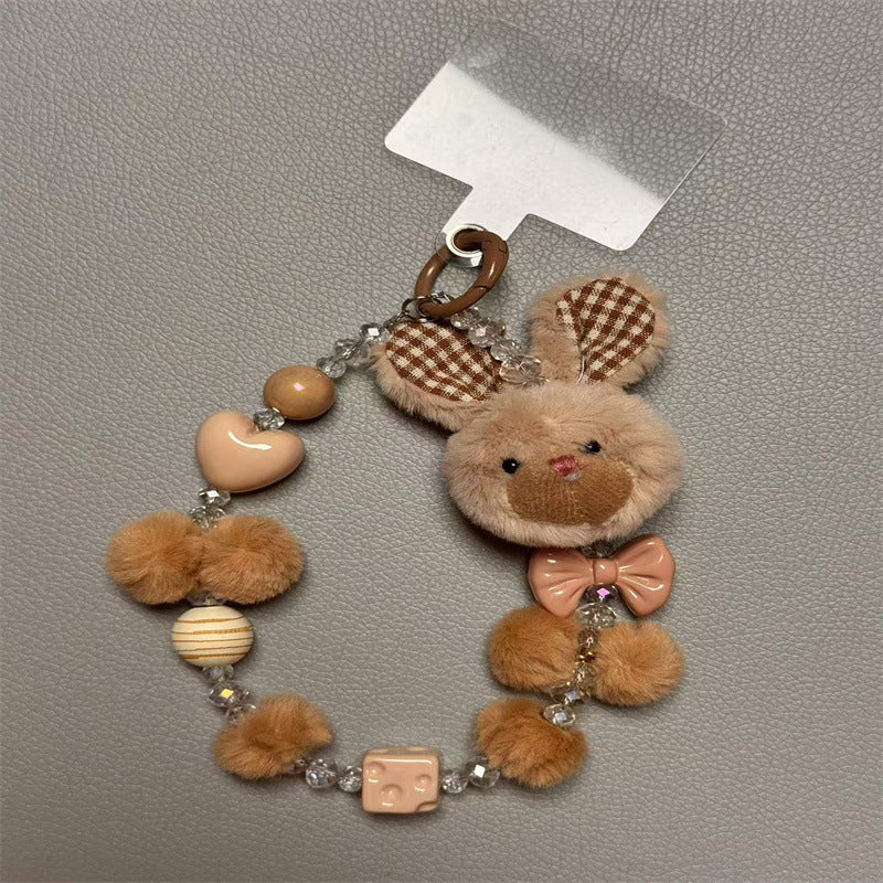 Cute Rabbit-Themed Charm Keychain Kalsten