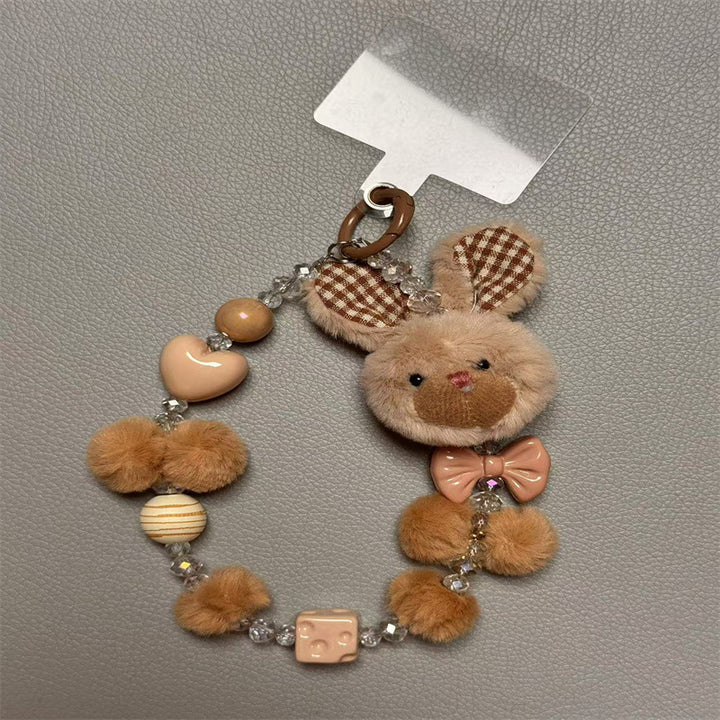 Cute Rabbit-Themed Charm Keychain Kalsten
