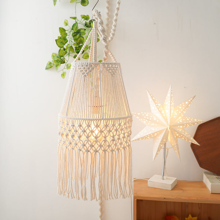 Decorative Macramé Hanging Lantern Kalsten