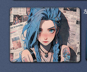 Anime-Inspired Gaming Mouse Pad