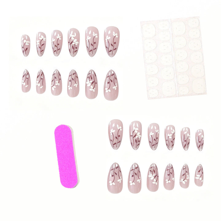 Floral Acrylic Nail Art Enhancements Kalsten 1789915831