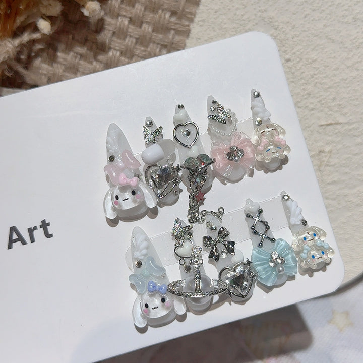 Playful Character-Themed Decorative Nail Art Kit