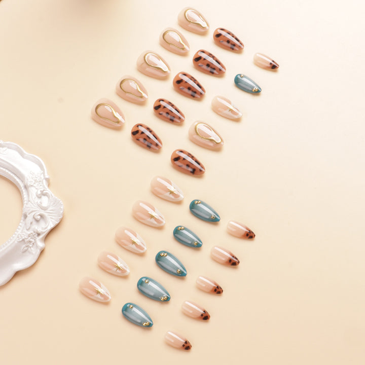 Artistic Press-On Nail Extensions Kalsten