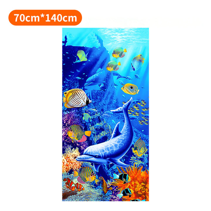 Beach towel with maritime anchor design Kalsten