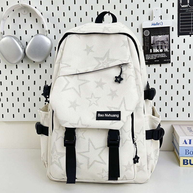Stylish Star-Patterned Backpack Kalsten 1791204674