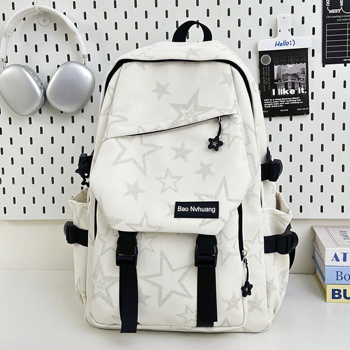 Stylish Star-Patterned Backpack Kalsten 1791204674