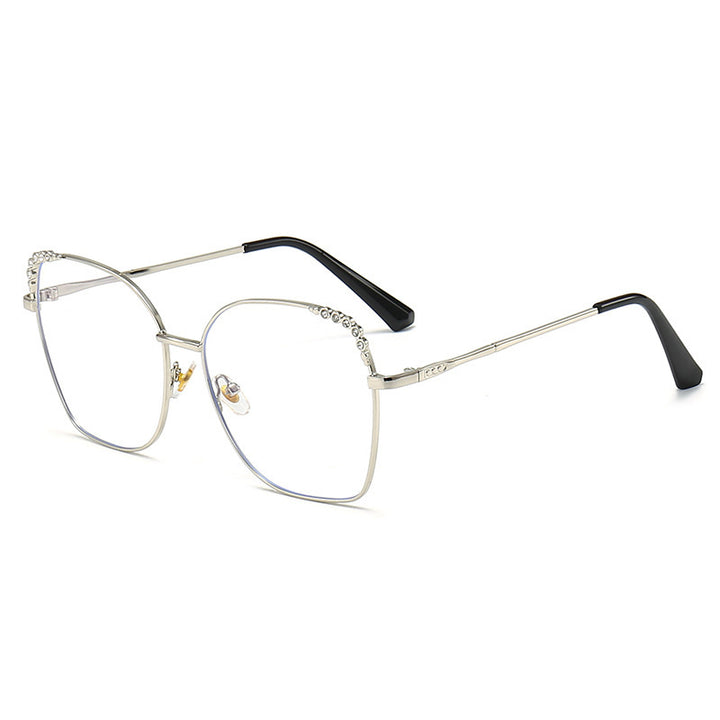 Elegant Square Sunglasses with Sparkling Accents Kalsten