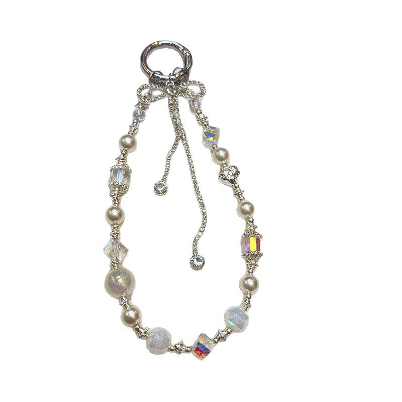 Elegant Multi-String Beaded Keychain Kalsten